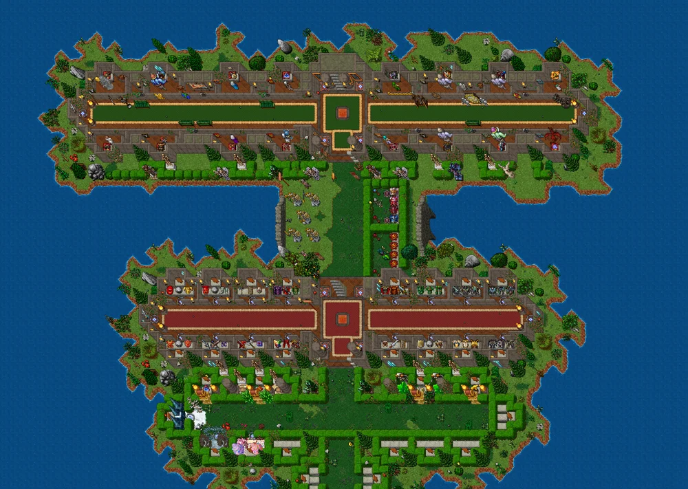 Teleport island overview